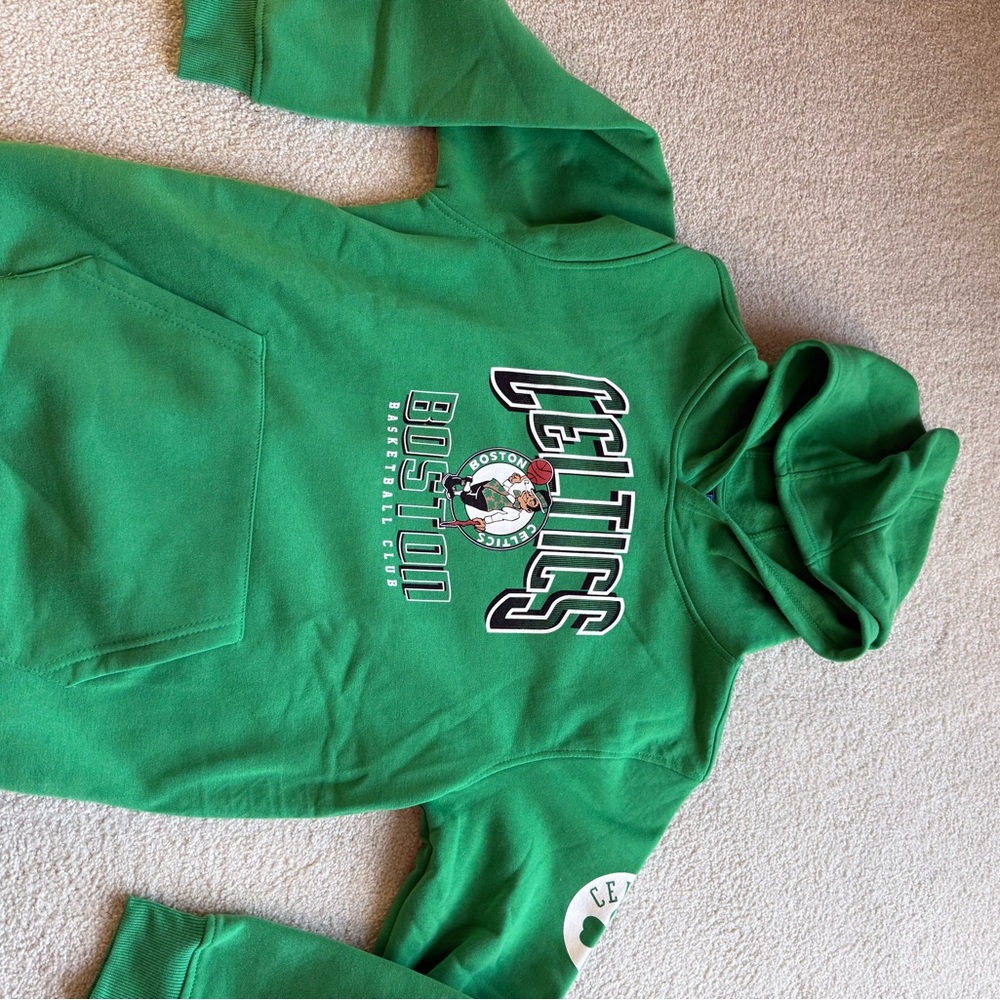 New! NBA Green Hoodie with Logo